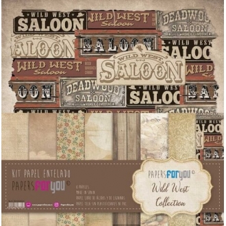 Wild West Canvas Scrap Pack...